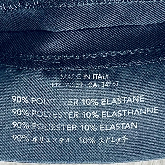 Prada Black Dress Pants Trousers High Rise Italy Women’s 28" x 26" Luxury EUC - Picture 6 of 6